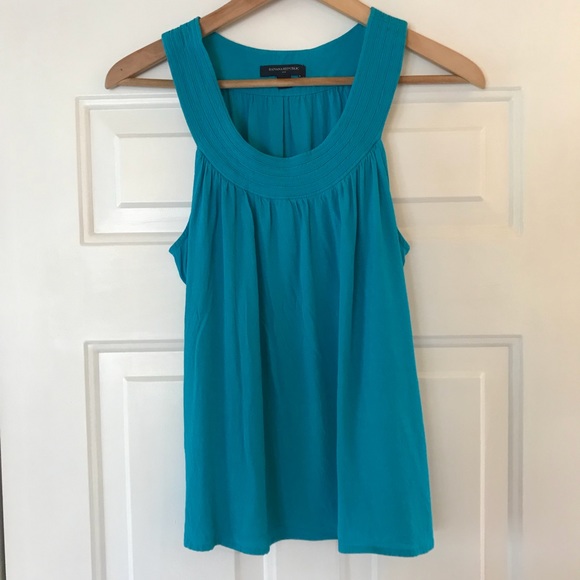 Banana Republic Tops - 🍌 Banana Republic teal summer top